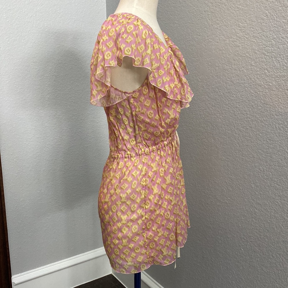 Louis Vuitton LV Monogram Ruffle Layered Mini Dress - 38 - Picture 6 of 16